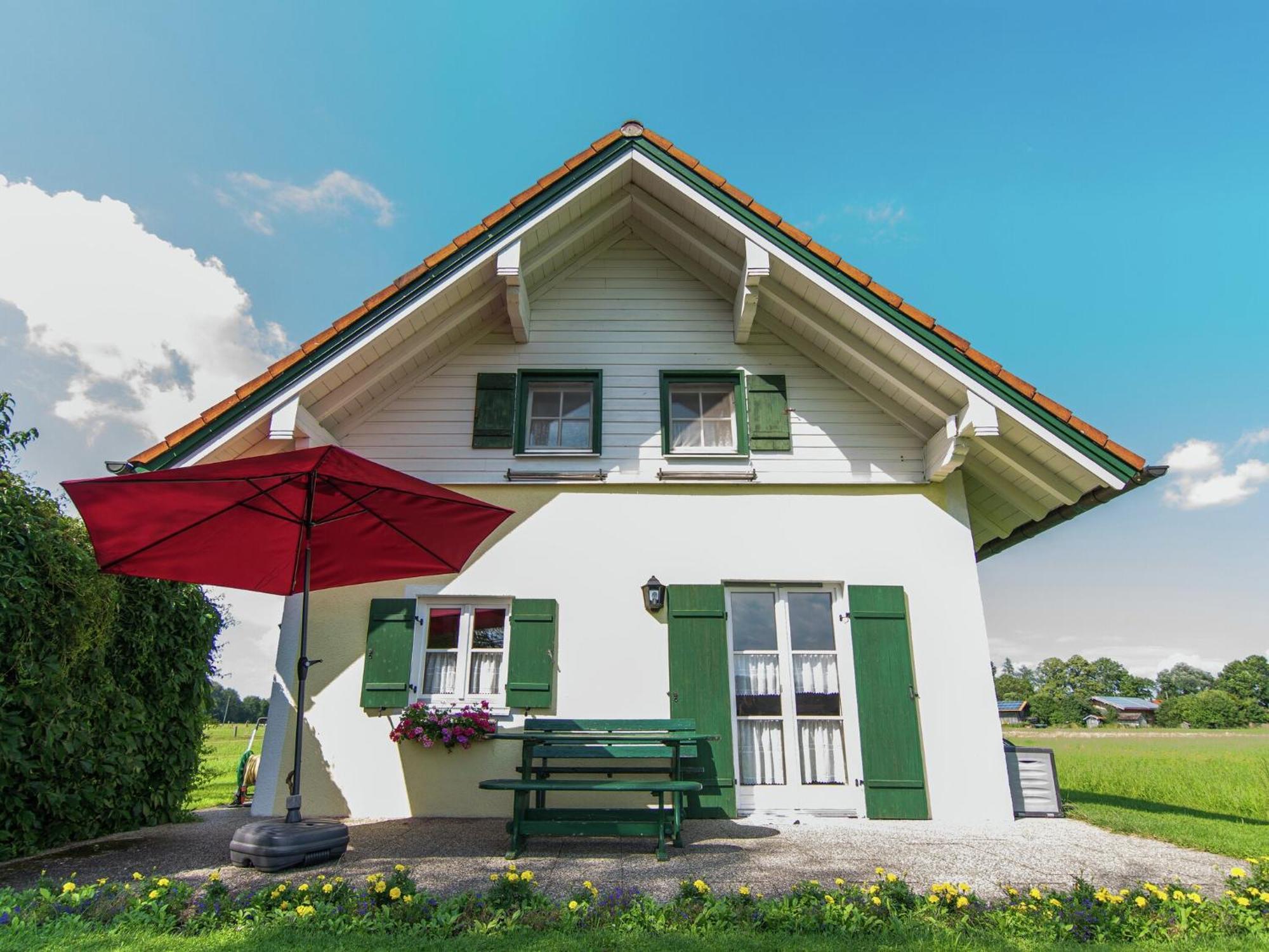 Alluring Holiday Home In Ubersee With Whirlpool Kültér fotó