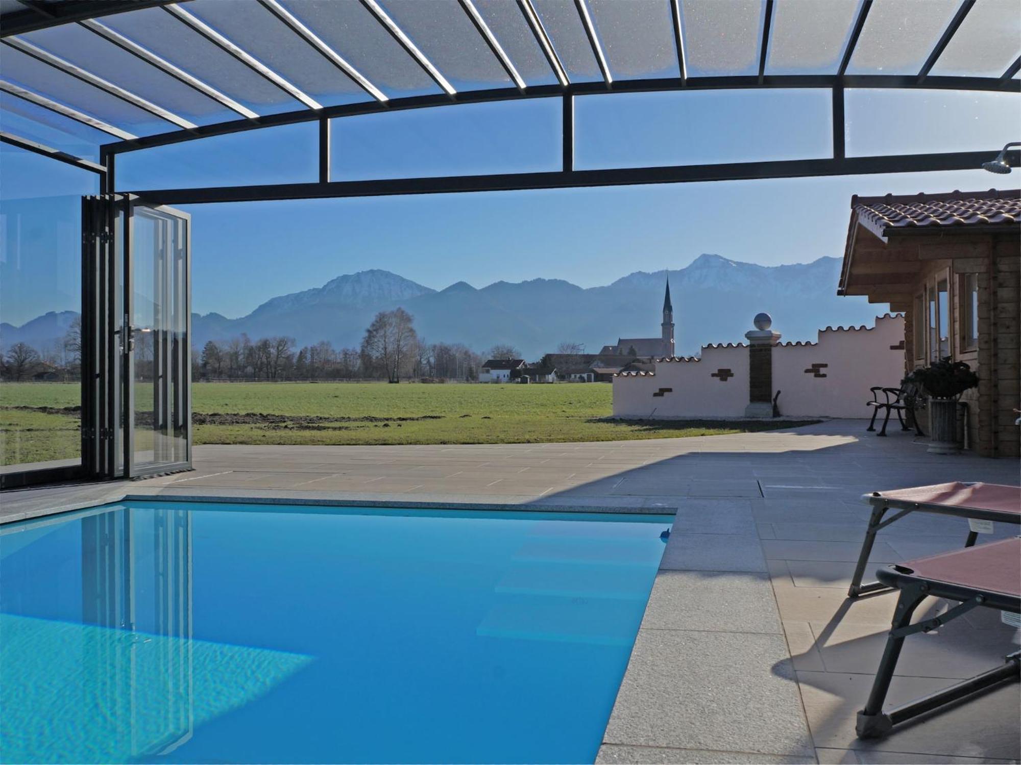 Alluring Holiday Home In Ubersee With Whirlpool Kültér fotó