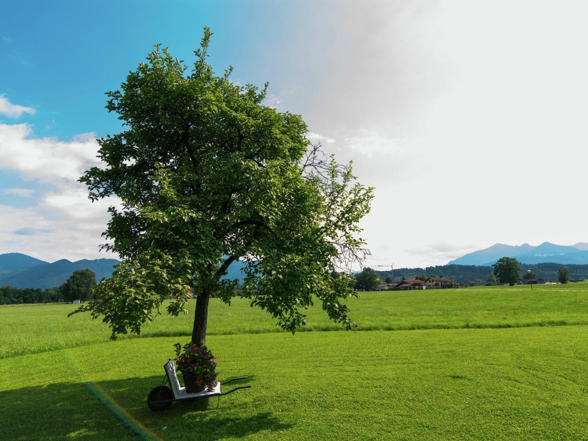 Alluring Holiday Home In Ubersee With Whirlpool Kültér fotó